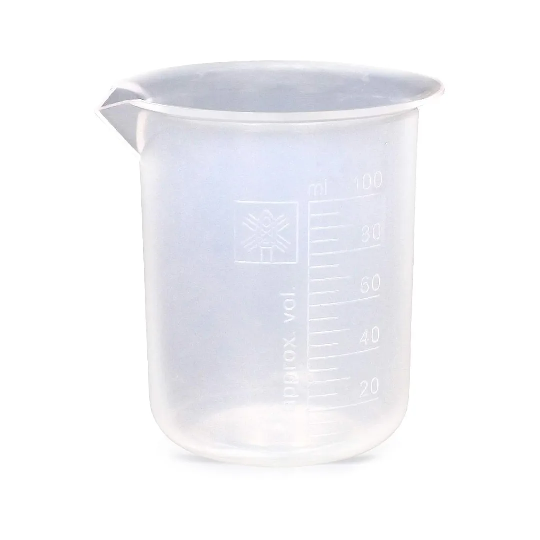 100mL plastic measuring beaker 1 100mL measuring beaker from Umbrella Labs