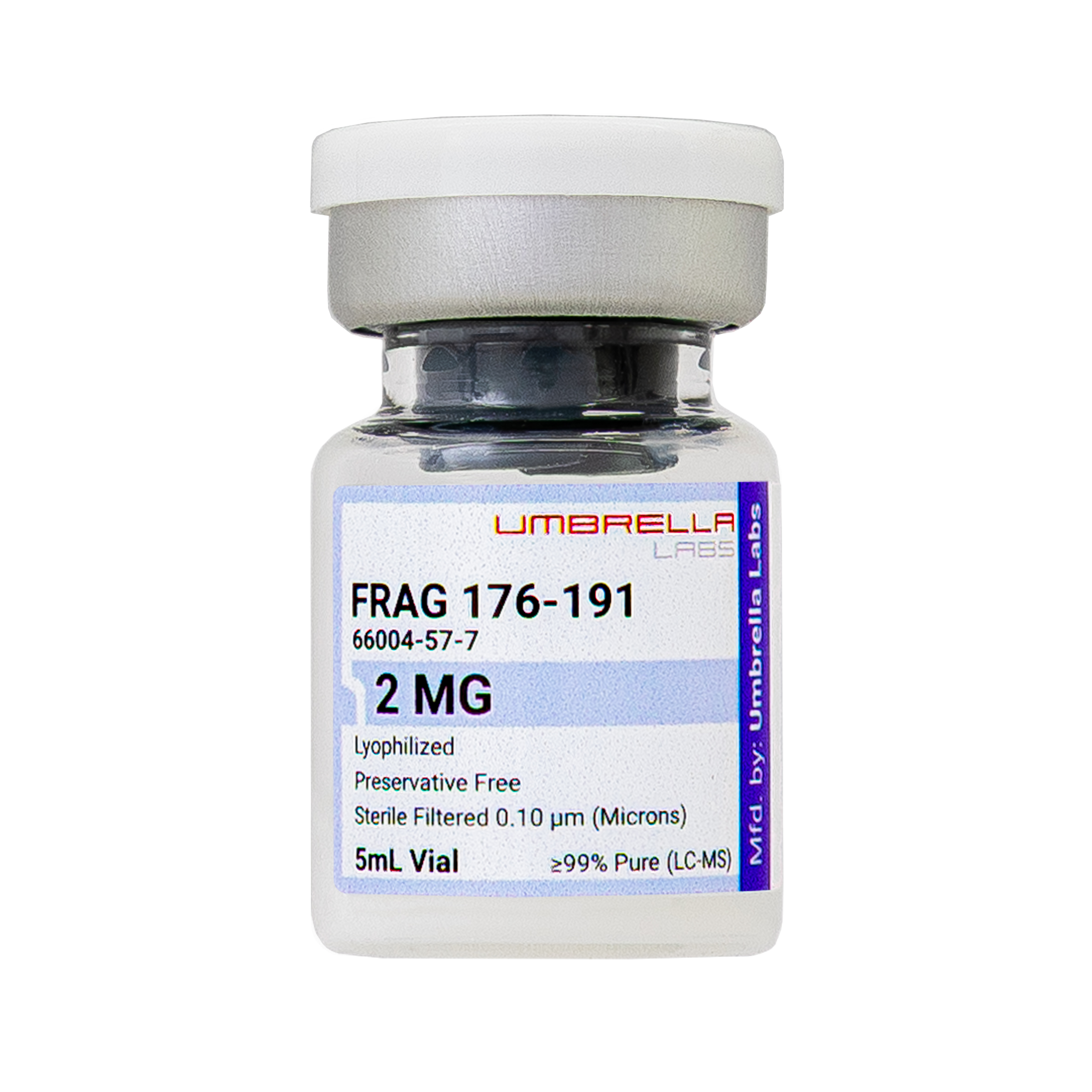 HGH fragment 176-191 peptide vial