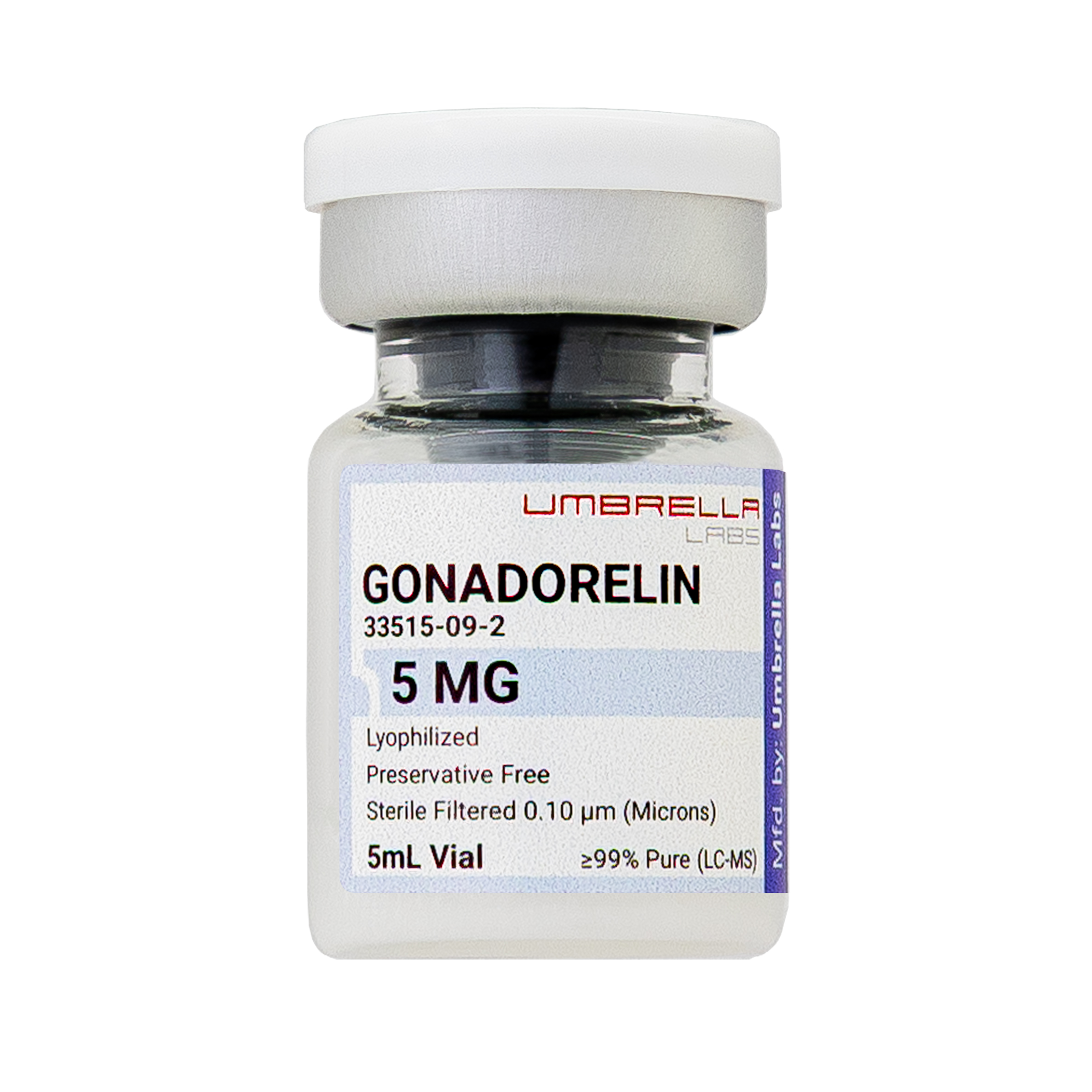 Gonadorelin peptide vial