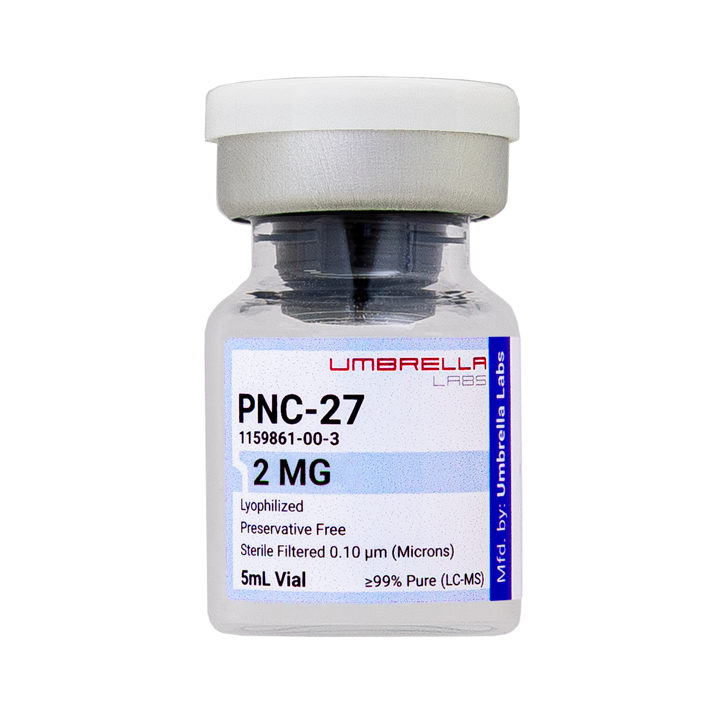 PNC-27 peptide vial