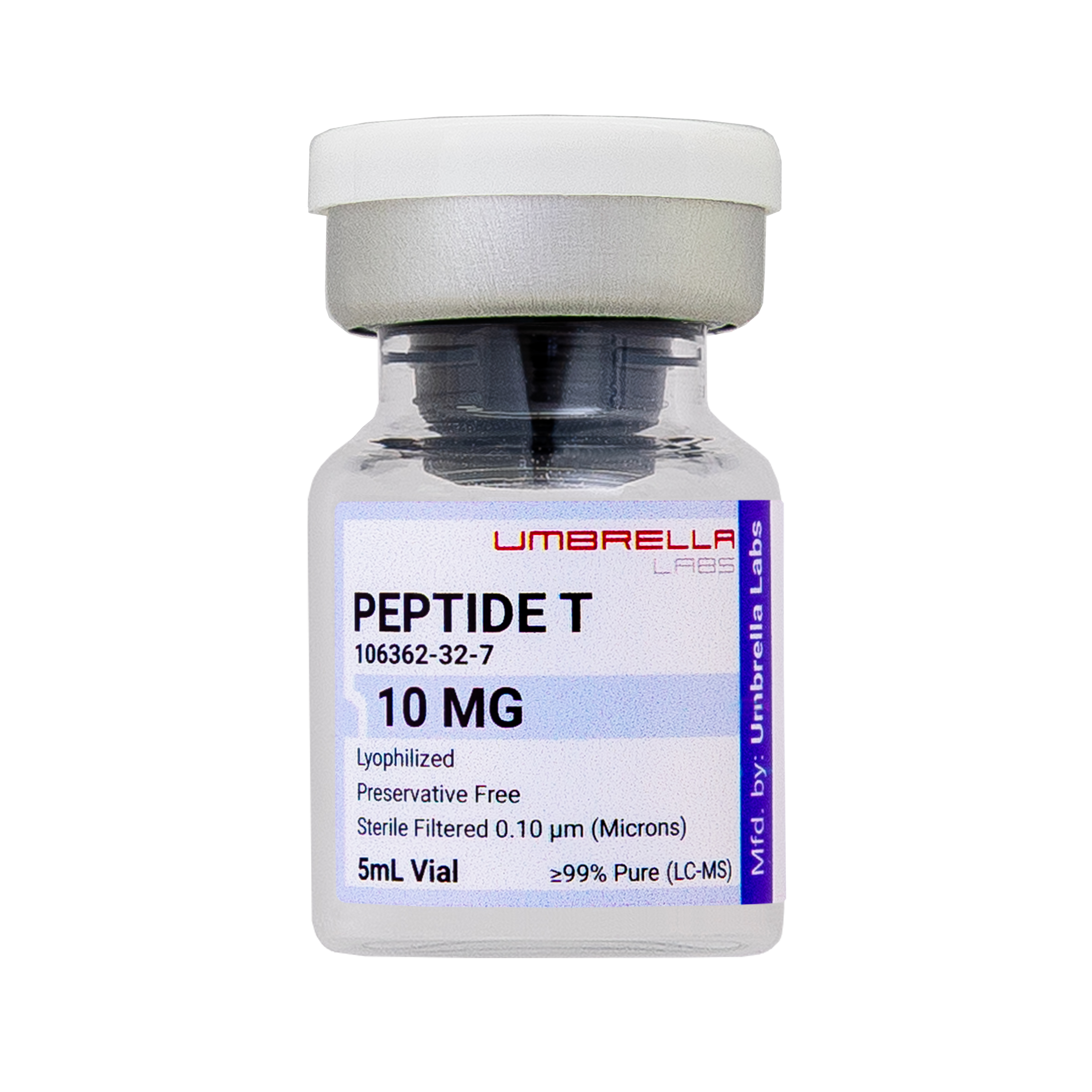 Peptide T peptide vial