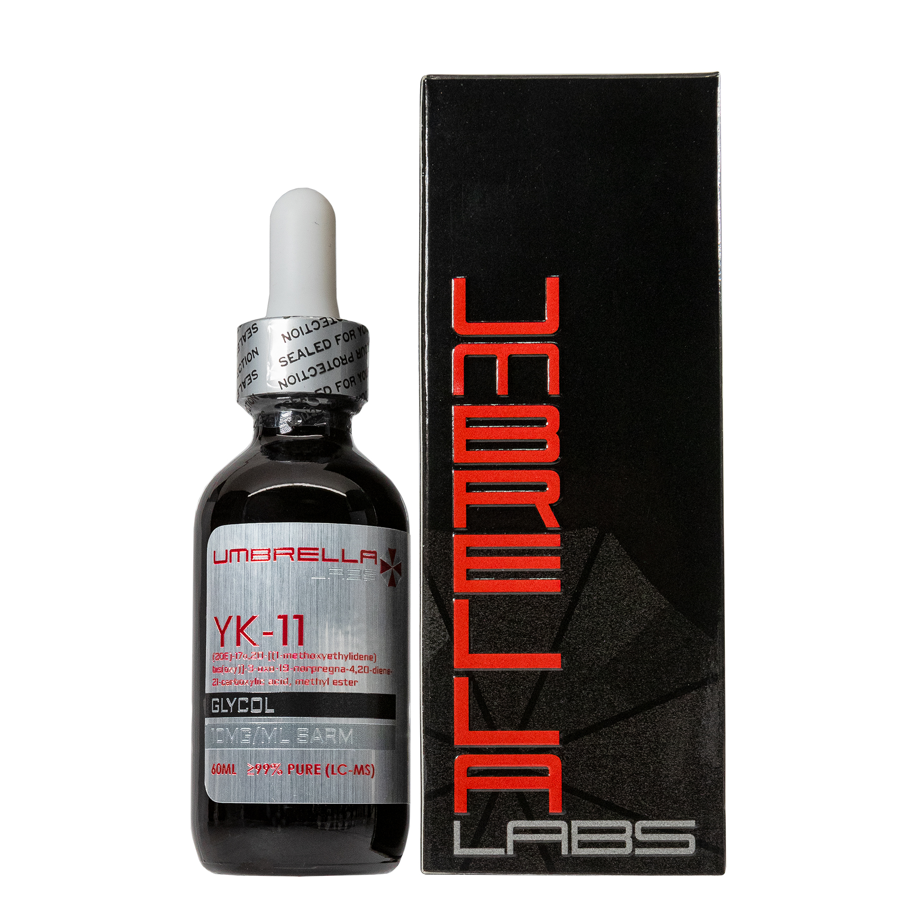 YK11 SARM – 10MG/ML – 30ML/60ML BOTTLE - Polyethylene Glycol (Original) / 60 Millilitres (2oz)