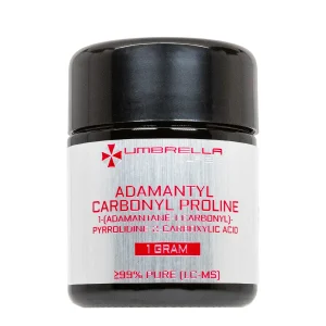 Adamantyl carbonyl proline powder and capsules from Umbrella Labs