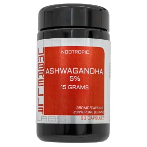 Ashwagandha powder and capsules from Umbrella Labs