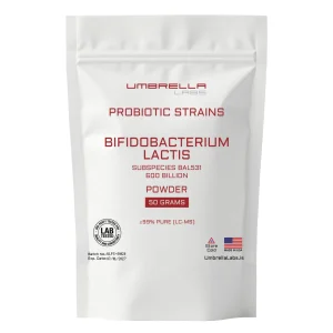 Bifidobacterium lactis BAL531 probiotic powder from Umbrella Labs