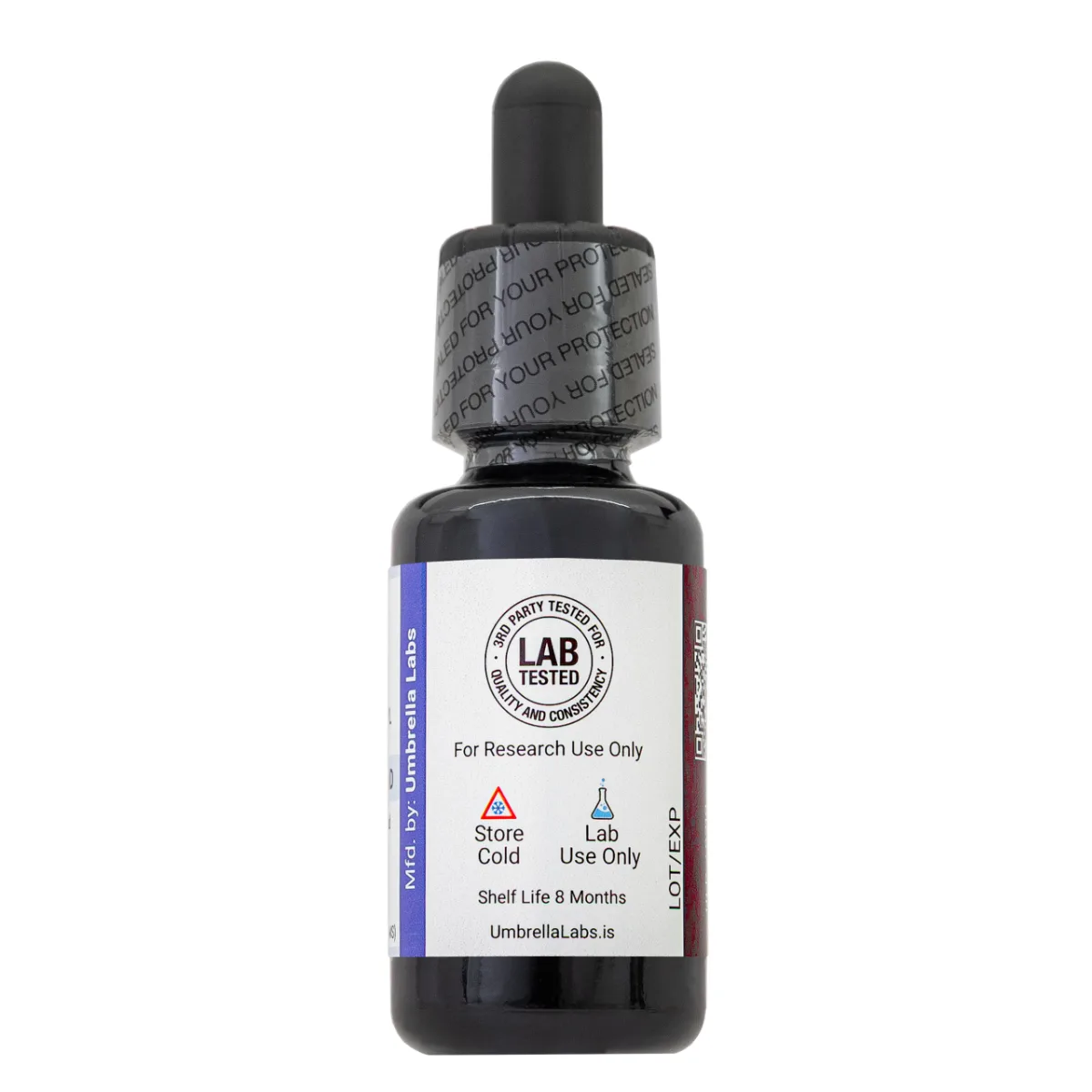 BPC-157, GHK-Cu, argireline and Matrixyl ethosomal liquid 2 BPC-157, GHK-Cu, argireline and Matrixyl ethosomal liquid from Umbrella Labs, view 2
