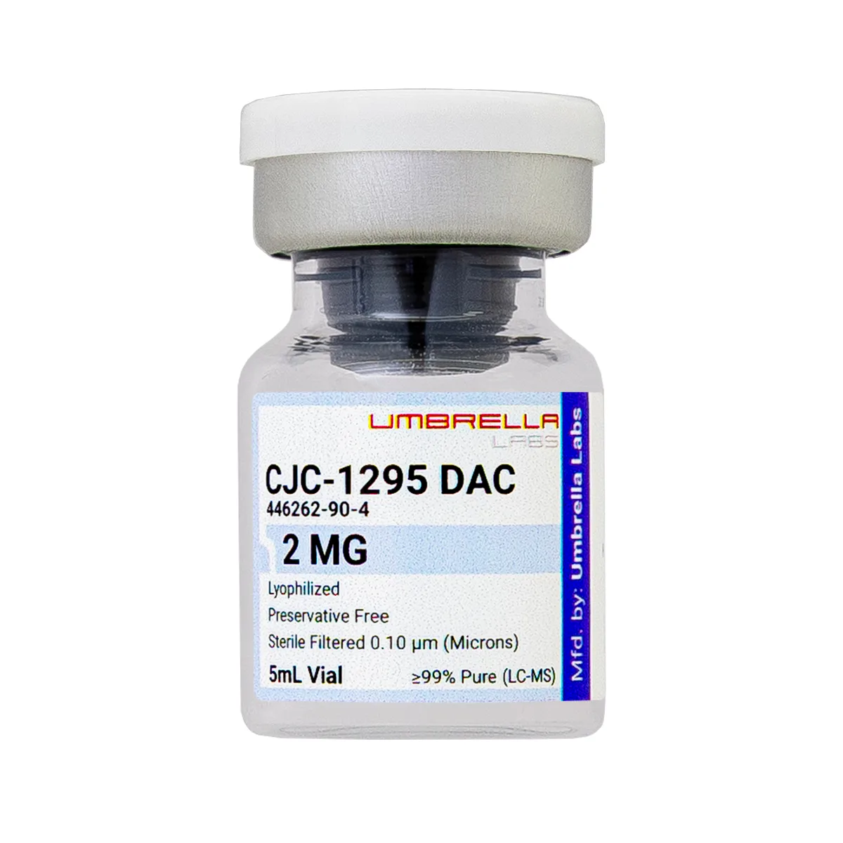 CJC-1295 DAC peptide vial 10 CJC-1295 DAC peptide vial from Umbrella Labs, view 10