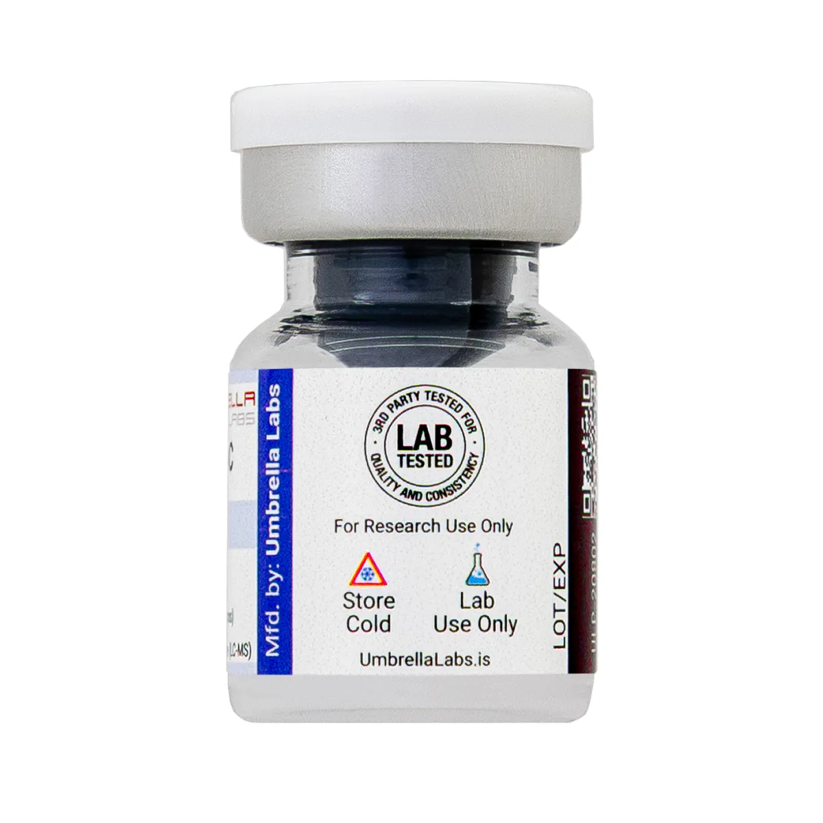 CJC-1295 DAC peptide vial 7 CJC-1295 DAC peptide vial from Umbrella Labs, view 7