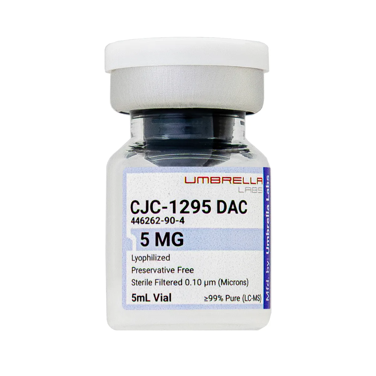 CJC-1295 DAC peptide vial 1 CJC-1295 DAC peptide vial from Umbrella Labs