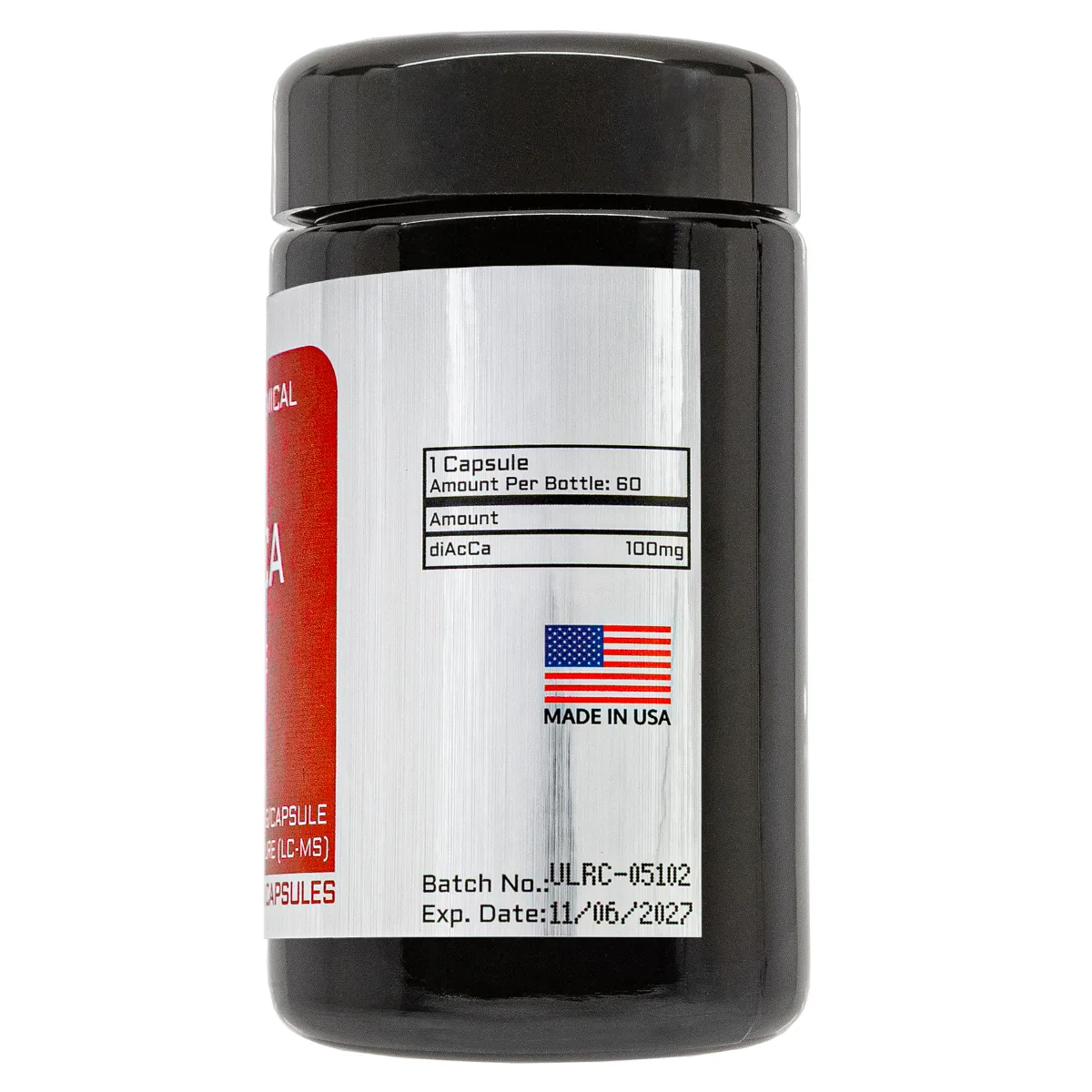 DiAcCa capsules, 60 x 100mg 3 DiAcCa capsules from Umbrella Labs, view 3
