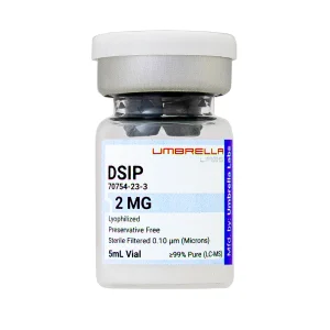 DSIP peptide vial from Umbrella Labs