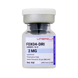 FOXO4-DRI peptide vial from Umbrella Labs