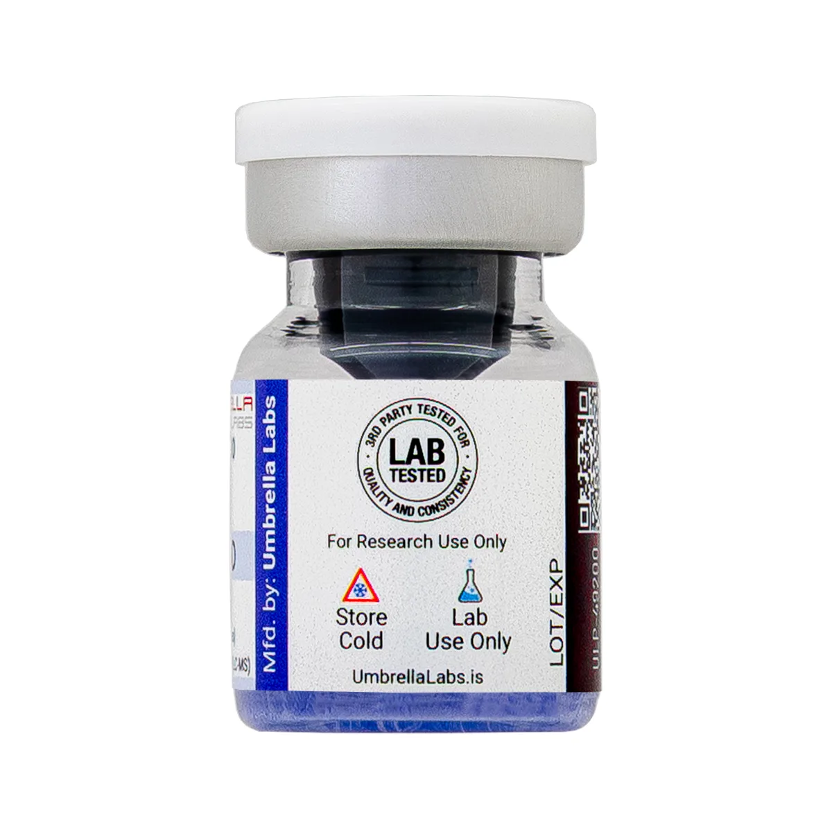 GHK-Cu, TB-500, BPC-157 and KPV blend, 80mg 3 GHK-Cu, TB-500, BPC-157 and KPV peptide blend from Umbrella Labs, view 3