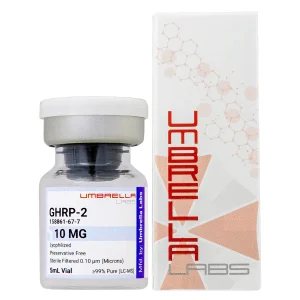 GHRP-2 peptide vial from Umbrella Labs