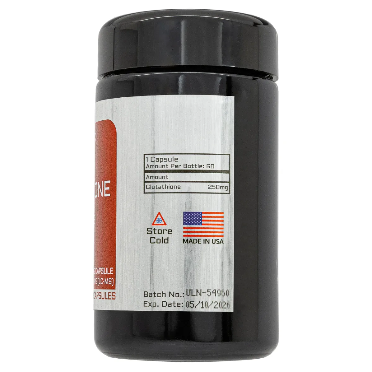 Glutathione capsules, 60 x 250mg 3 Glutathione capsules from Umbrella Labs, view 3