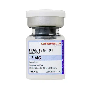 HGH fragment 176-191 peptide vial from Umbrella Labs
