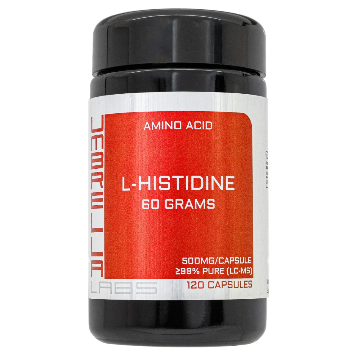 L-histidine capsules, 120 x 500mg 2 L-histidine capsules from Umbrella Labs, view 2