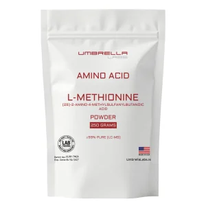 L-methionine powder from Umbrella Labs