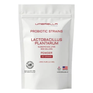 Lactobacillus plantarum LP45 probiotic powder from Umbrella Labs
