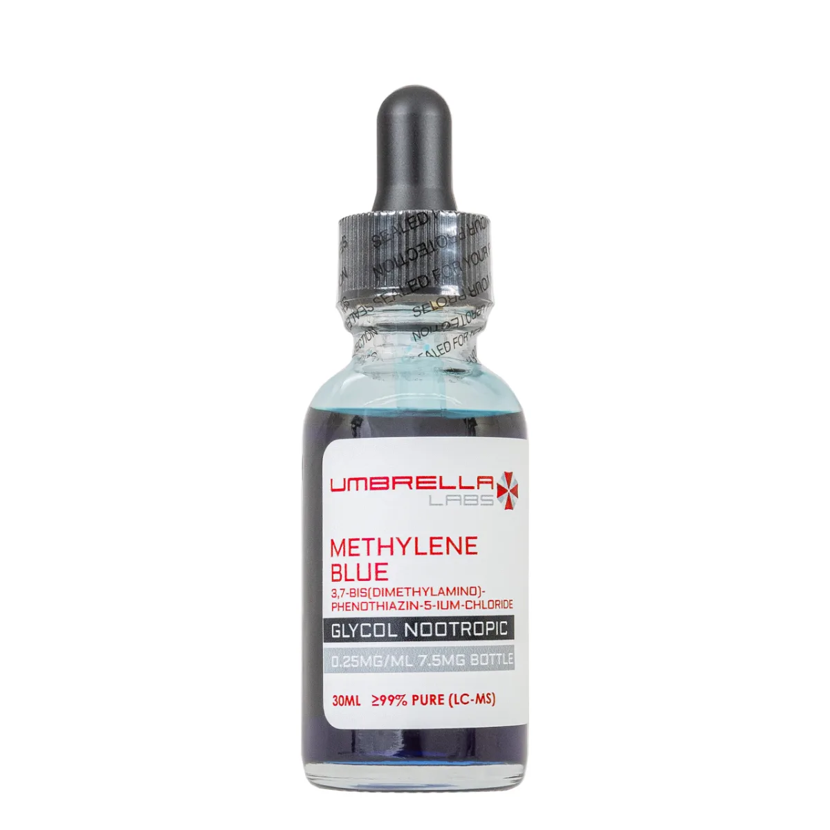 Methylene blue liquid, 0.25mg/mL 2 Methylene blue liquid from Umbrella Labs, view 2