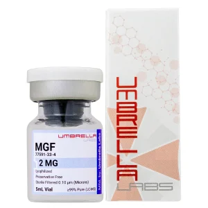 MGF peptide vial from Umbrella Labs