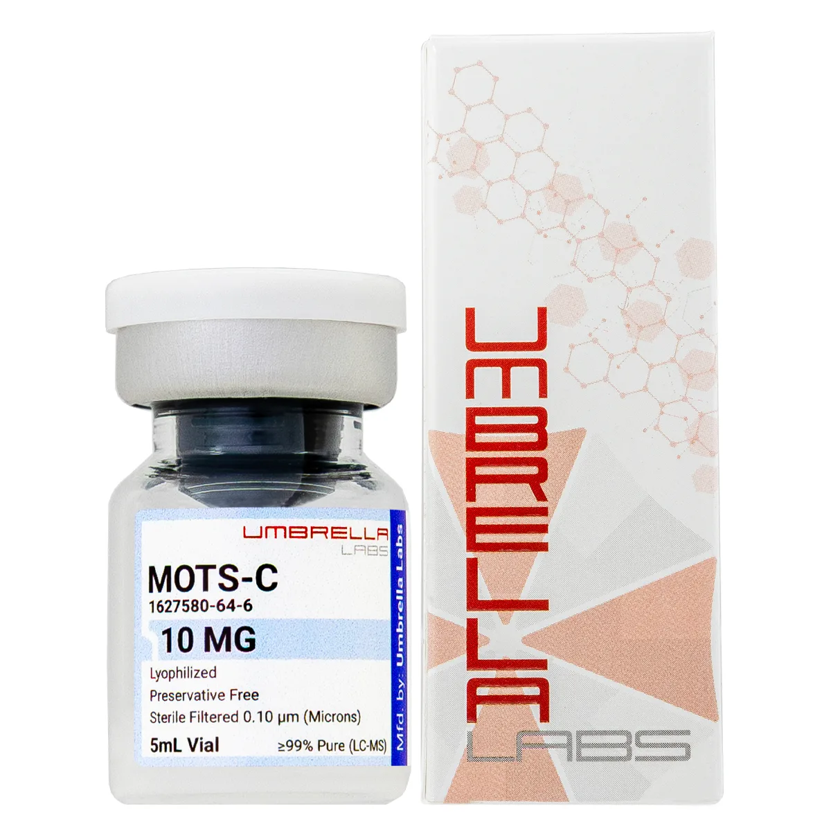MOTS-c peptide vial 6 MOTS-c peptide vial from Umbrella Labs, view 6
