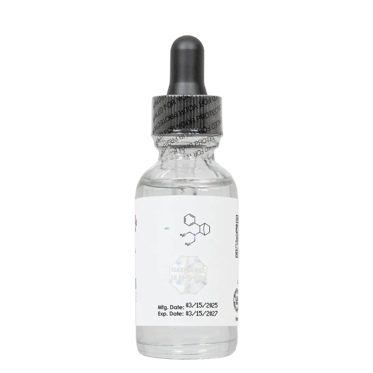 N,N-diethyl fencamfamine liquid, 30mg/mL 3 N,N-diethyl fencamfamine liquid from Umbrella Labs, view 3