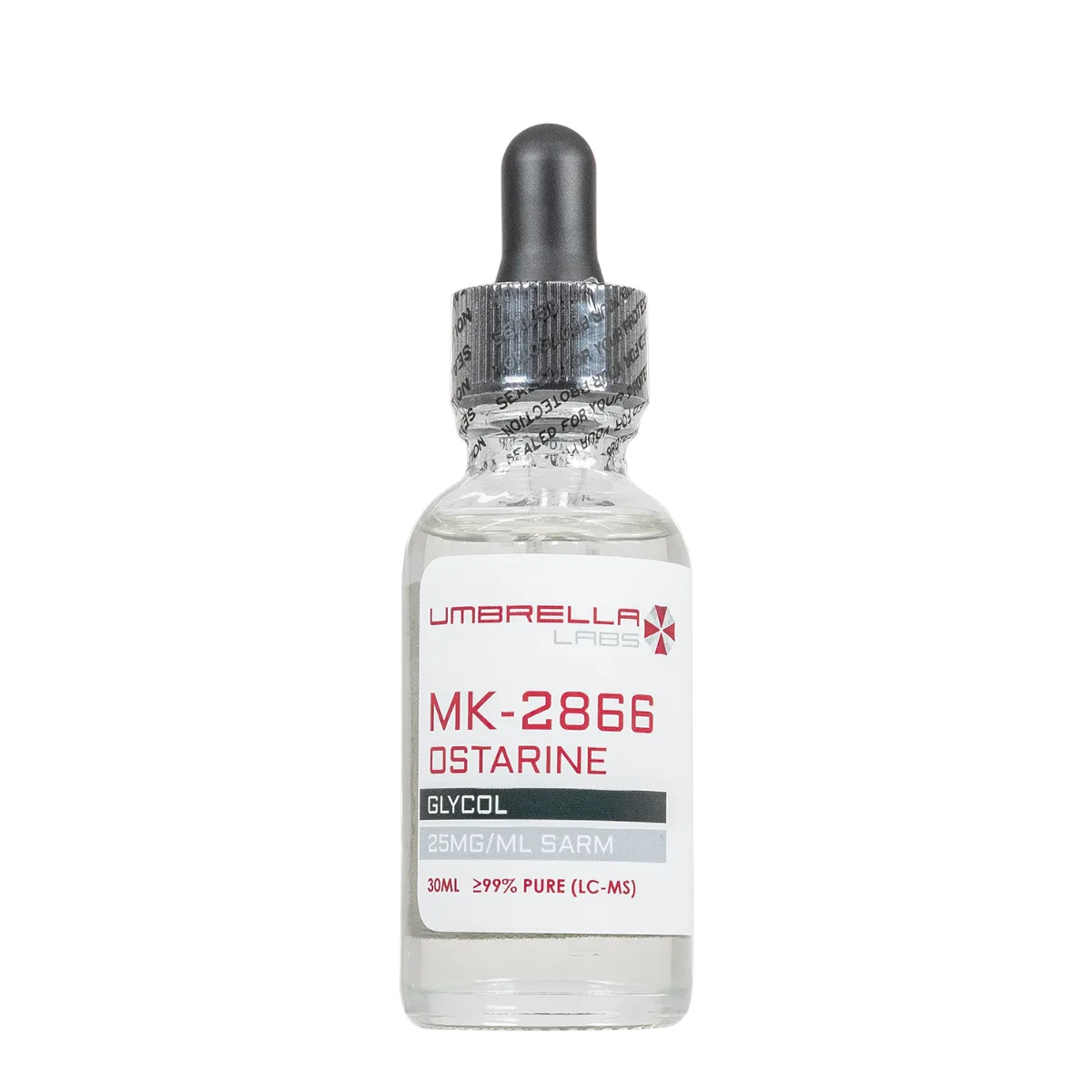 Ostarine (MK-2866) liquid, 25mg/mL 1 Ostarine liquid from Umbrella Labs