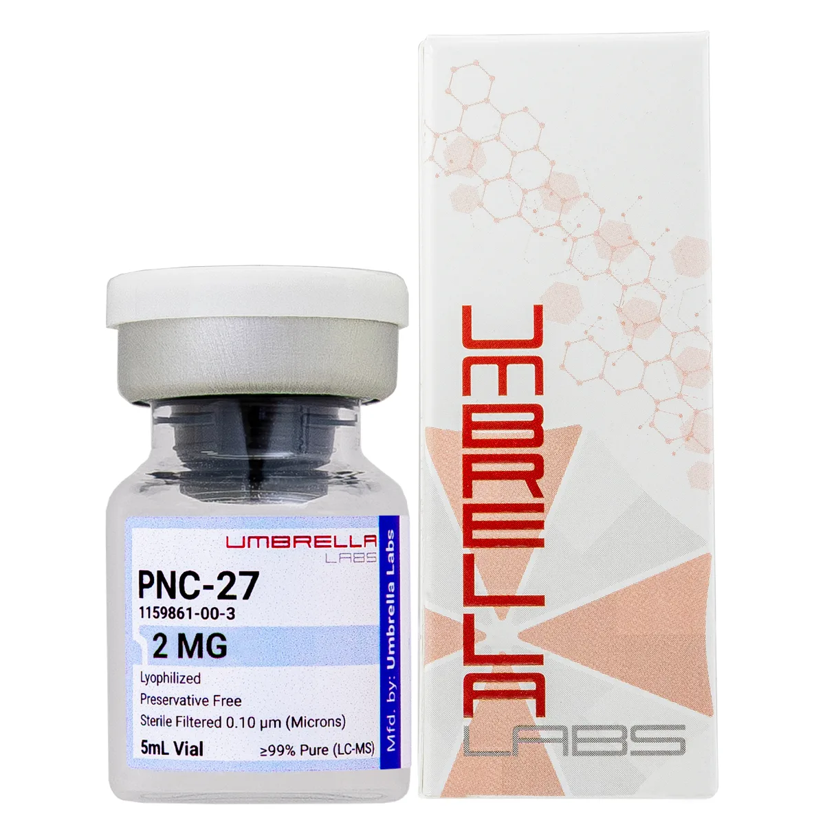 PNC-27 peptide vial 10 PNC-27 peptide vial from Umbrella Labs, view 10