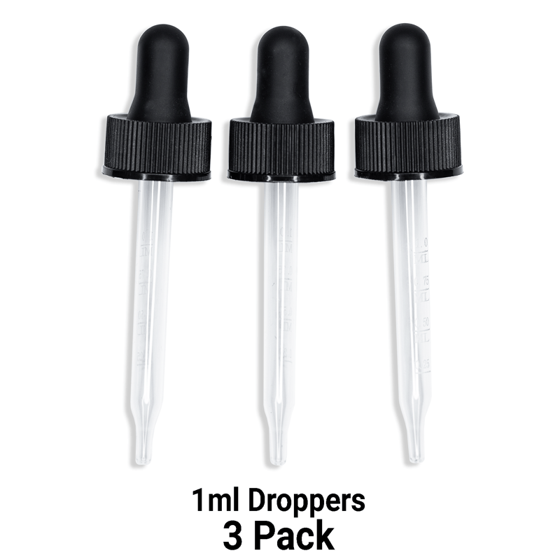 1mL Pipette Dropper - 3 Pack