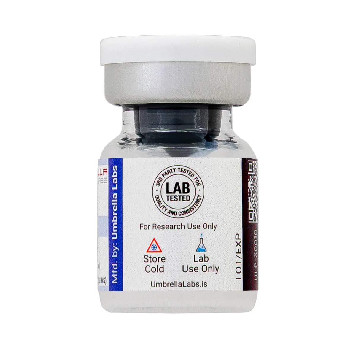 PT-141 peptide vial, 10mg 3 PT-141 peptide vial from Umbrella Labs, view 3