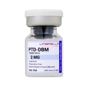 PTD-DBM peptide vial from Umbrella Labs