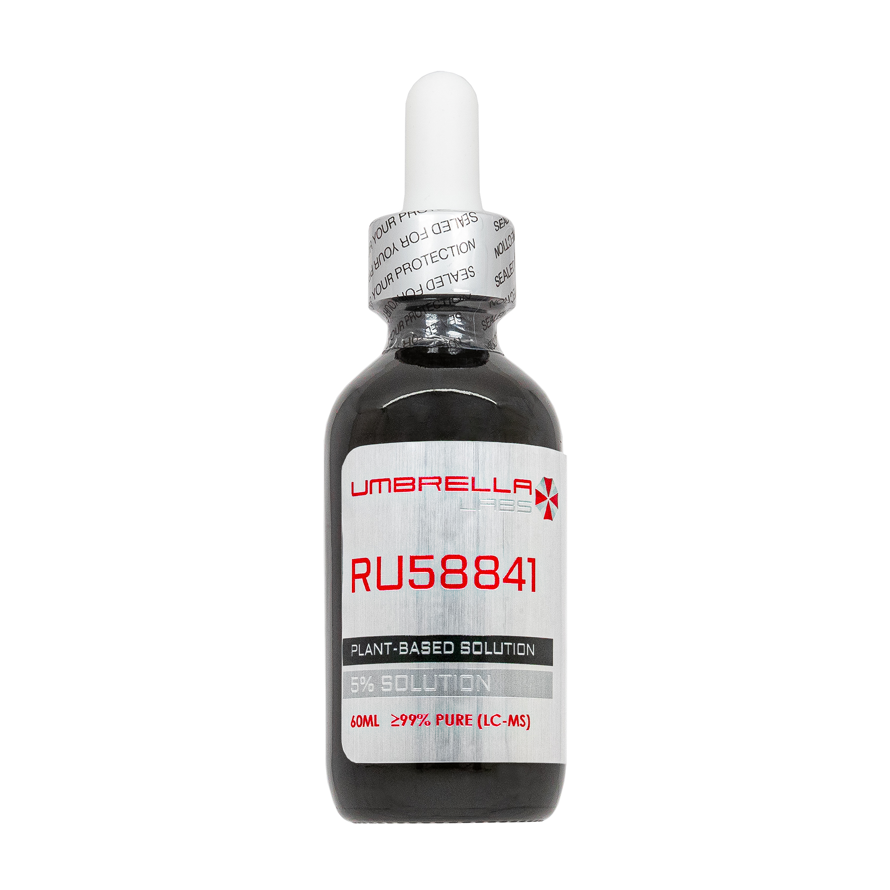 RU58841 SOLUTION (SARM SUPPORT) – 30ML/60ML BOTTLE - Plant Based Solution / 5% Solution / 60 Millilitres (2oz)