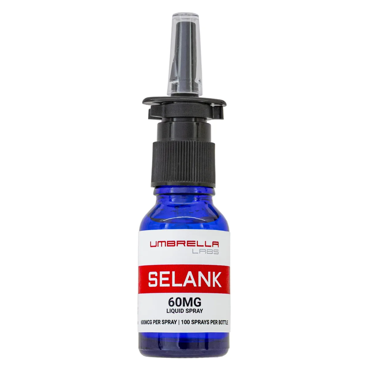 Selank nasal spray, 15mL 3 Selank nasal spray from Umbrella Labs, view 3