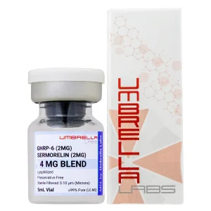 Sermorelin and GHRP-6 peptide blend from Umbrella Labs