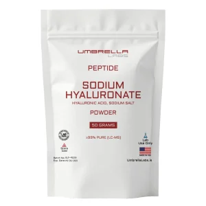 Sodium hyaluronate powder and capsules from Umbrella Labs