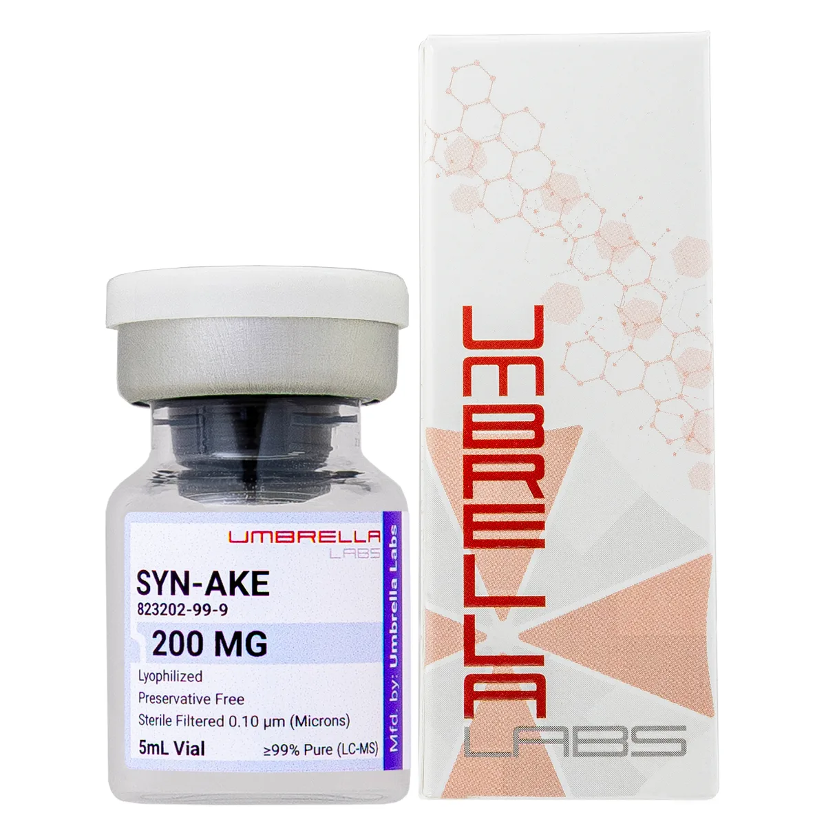 Syn-Ake peptide vial, 200mg 1 Syn-Ake peptide vial from Umbrella Labs