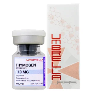 Thymogen peptide vial from Umbrella Labs