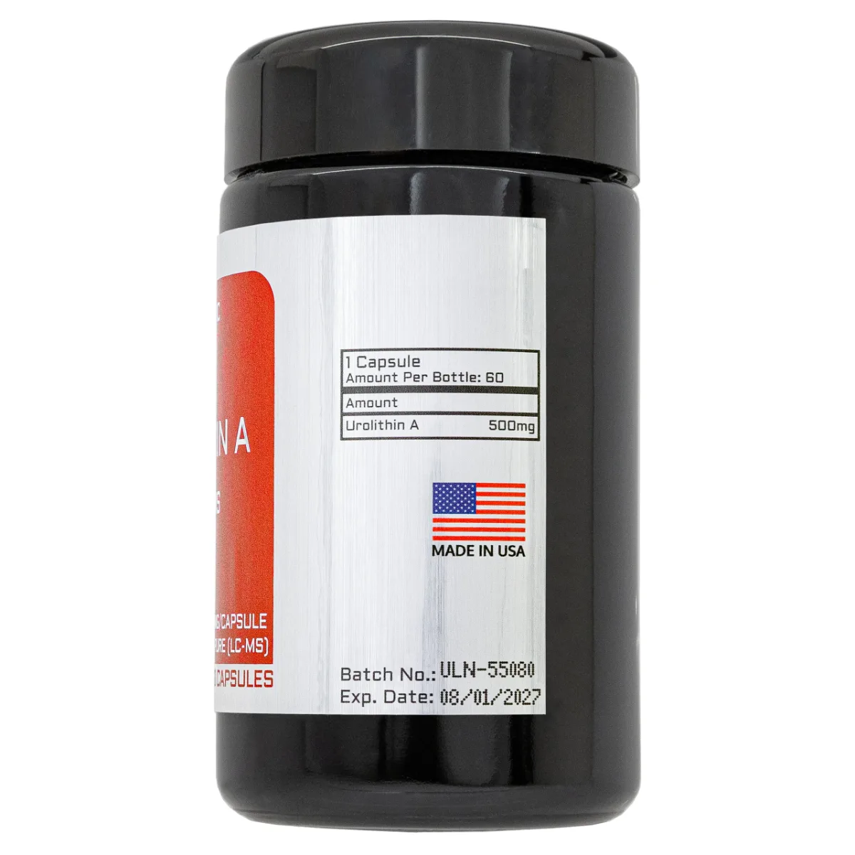 Urolithin A capsules, 60 x 500mg 3 Urolithin A capsules from Umbrella Labs, view 3