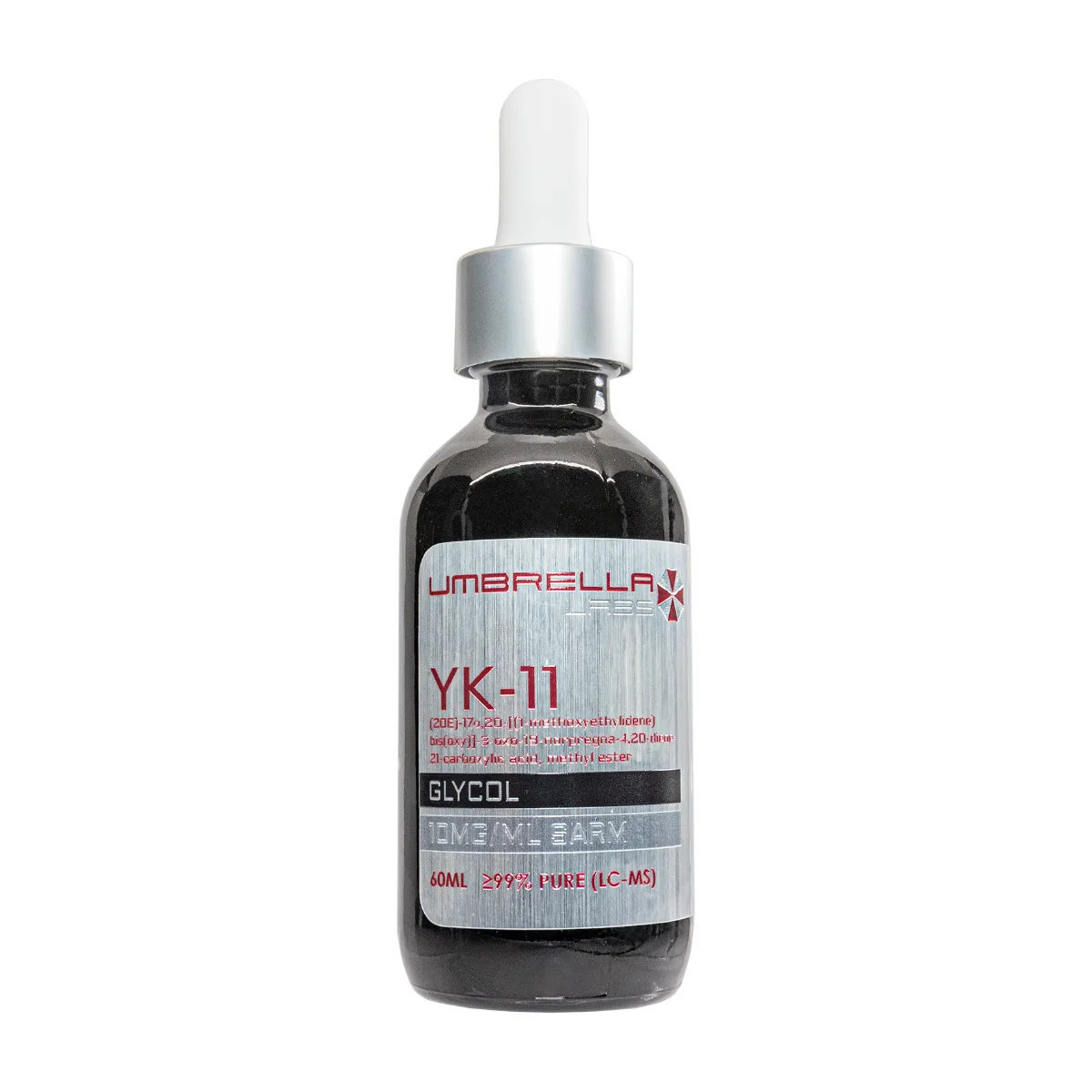 YK-11 (YK11) liquid, 10mg/mL 9 YK-11 liquid from Umbrella Labs, view 9